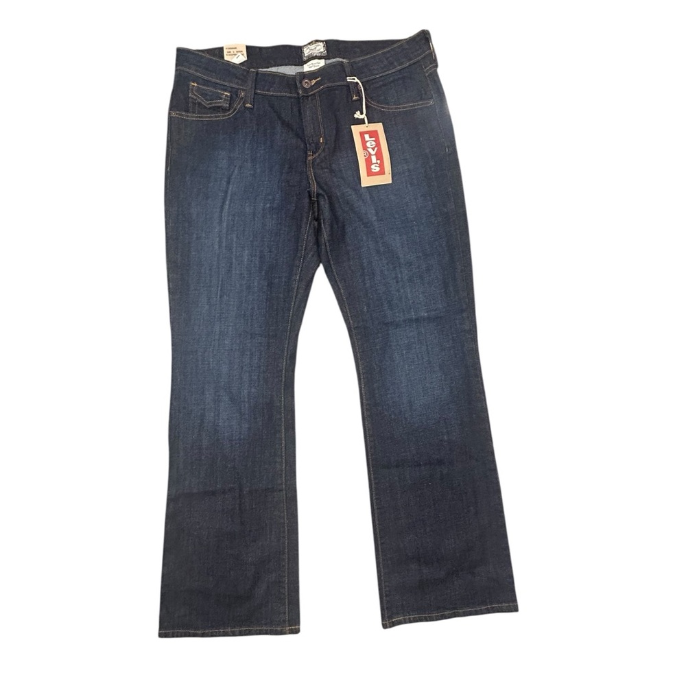 Levi's 545 Low Bootcut Women's Low Rise Blue Jeans‎ NWT 14M Misses